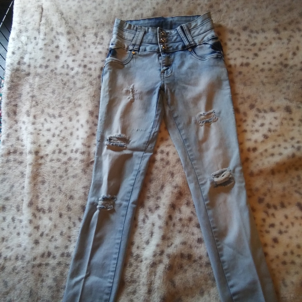 Silver Diva Butt Lifting Skinny Jeans